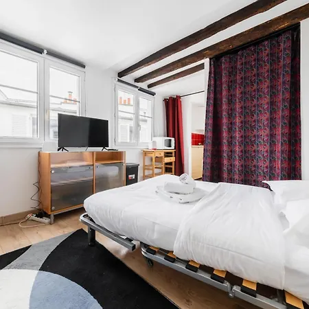 Agreable Studio Coeur De Paris - Paris 6 - 2P - Flat-Guest Exterior foto
